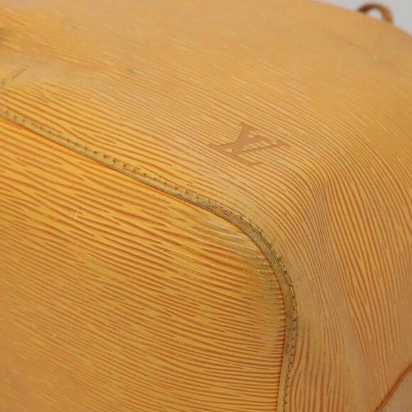 LOUIS VUITTON Epi Petit Noe Shoulder Bag Yellow M44109 LV Auth 141331 - Picture 4 of 16